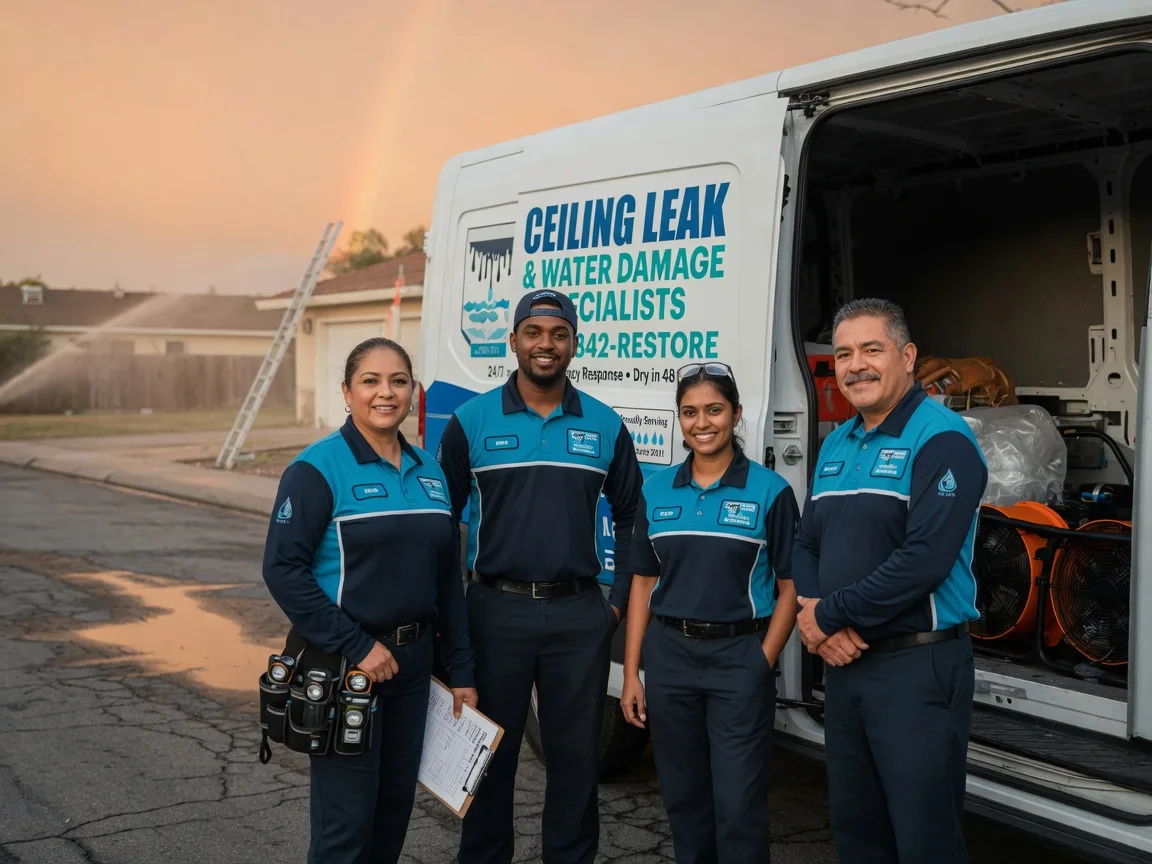Ceiling Leak Cleanup company in Adona, AR