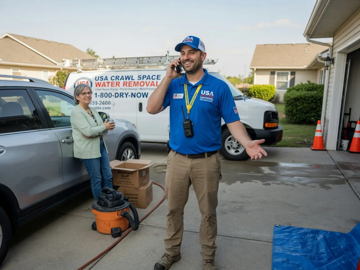 Crawl Space Water Removal Adona, AR FAQs